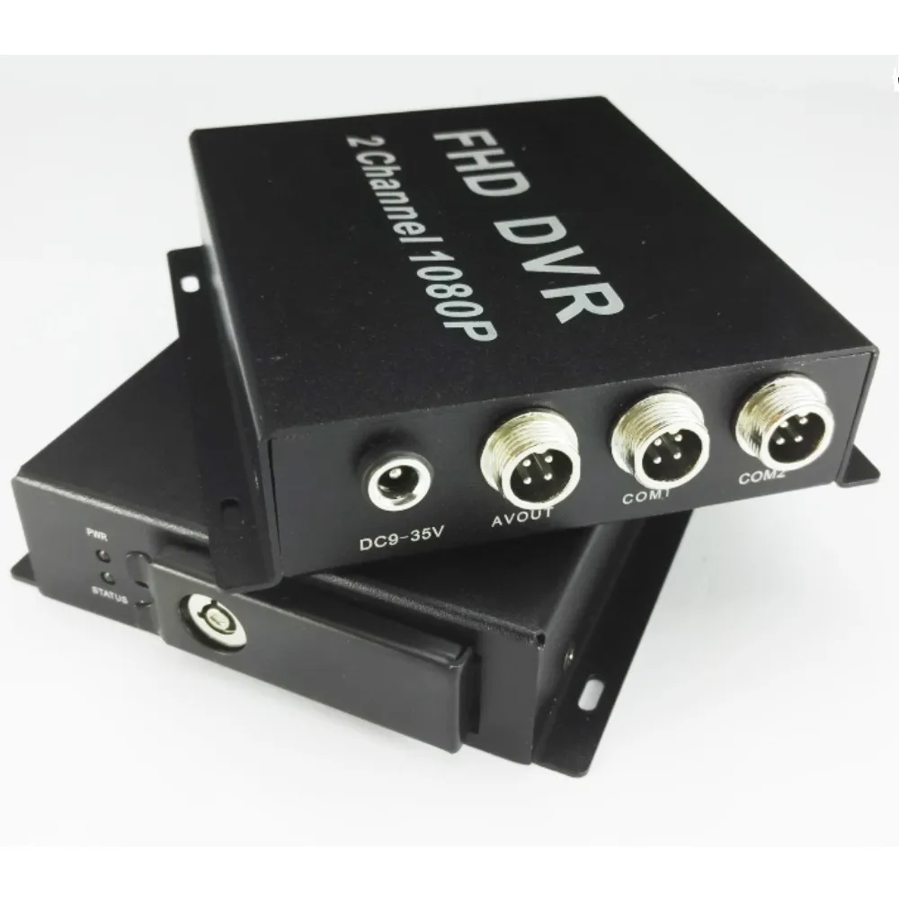 Новейший FHD MDVR 2 канальный 1080P Full HD Мобильный видеорегистратор 2CH mini AHD DVR Поддержка
