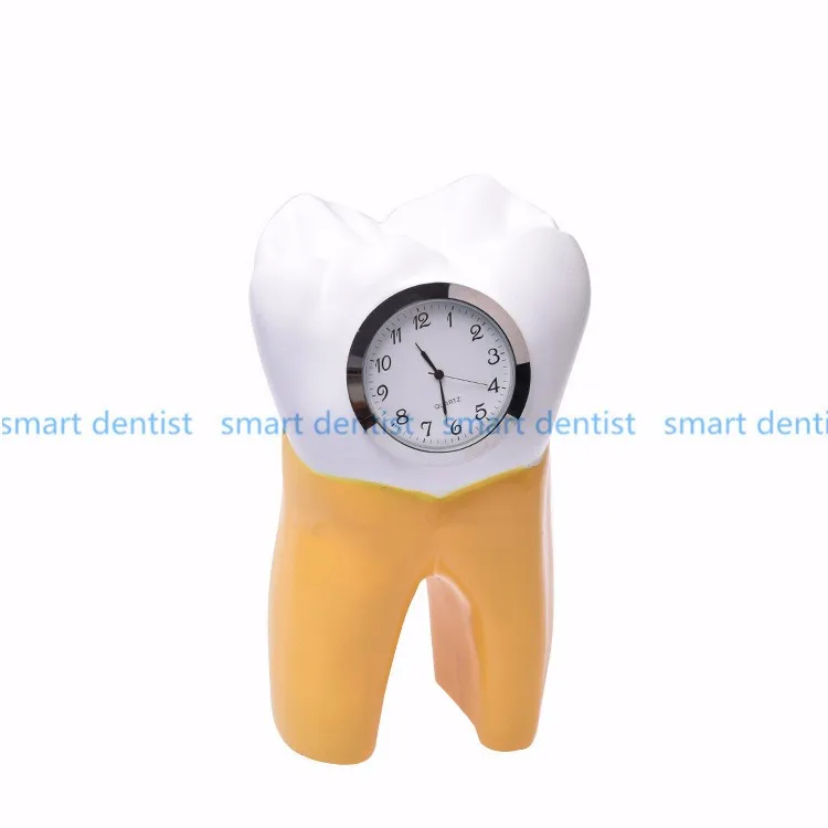 Зубной часы смолы ремесленных стоматолог подарок Изделия из смолы стоматологическая клиника украшения предметы мебели творческих работ