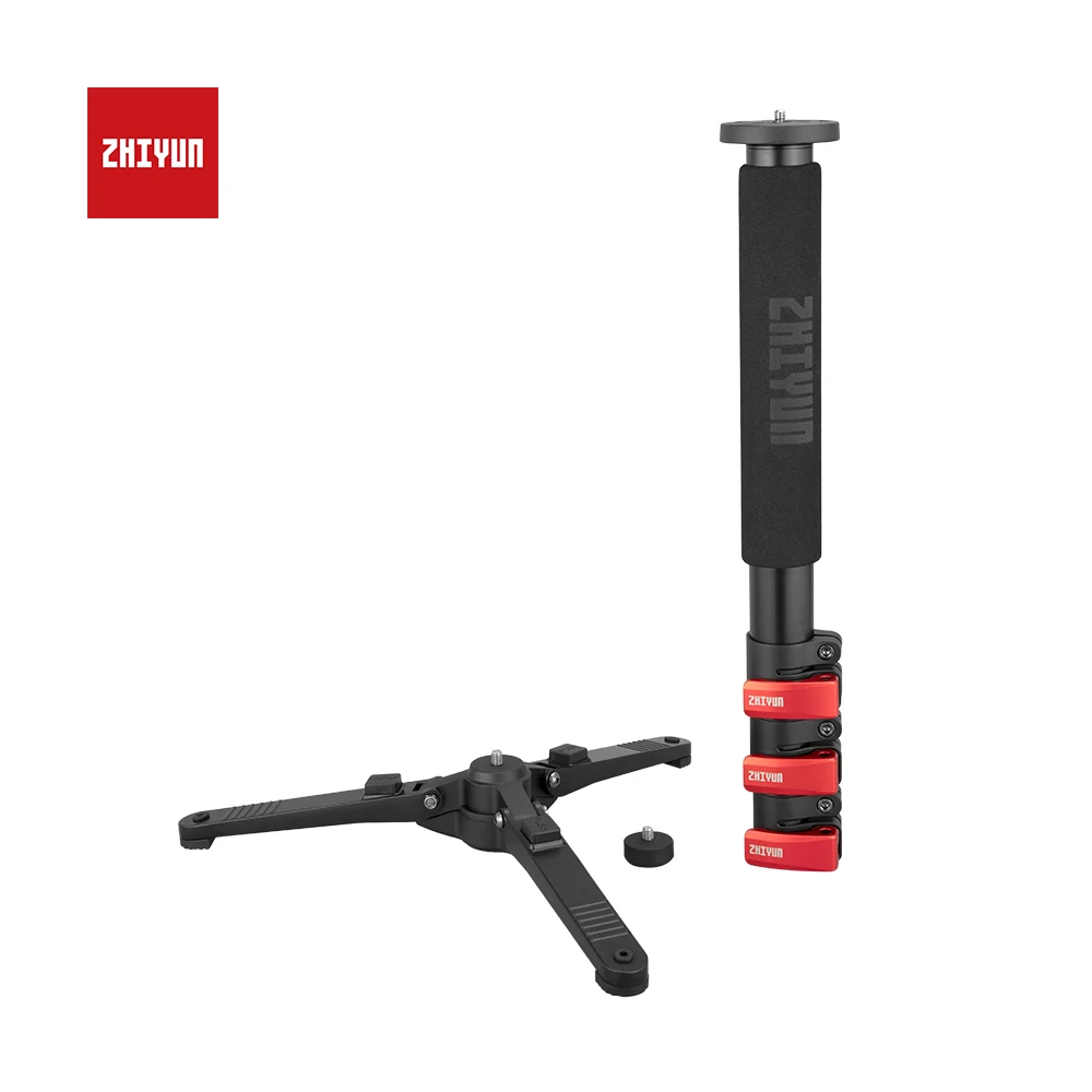 Официальный Телескопический монопод ZHIYUN с фиксирующей пряжкой для Crane3 Lab/Weebill Lab стабилизатор аксессуары с винтом 1/" до 3/8"