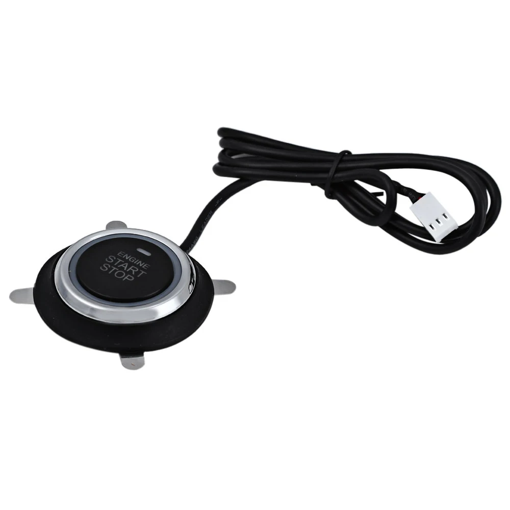 VicTsing Universal Anti-Theft Alarm Systerms Car Engine Push Start Button RFID Lock Ignition Starter Keyless Entry Start         (3)