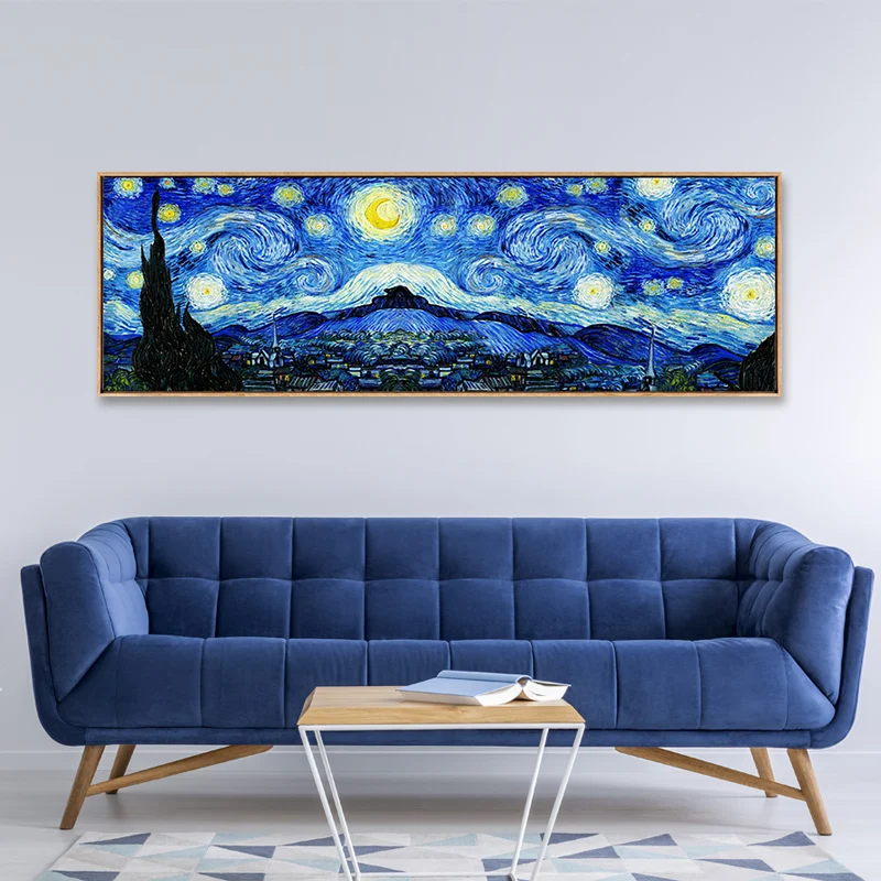 

SURELIFE Classic Van Gogh Abstract Prints Oil Paintings on Canvas Wall Art Pictures Posters for Bedroom Living Room Home Decor