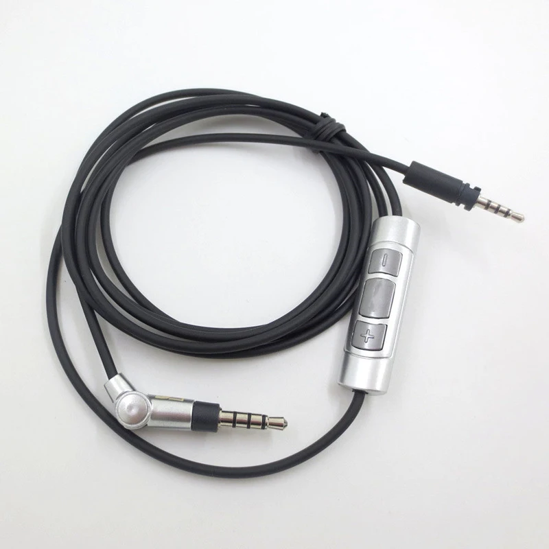 Upgraded Replacement Audio Cable for Sennheiser Momentum 1 0 2 0 Headphones Headset Cords with Mic for IPhone Xiaomi Samsung