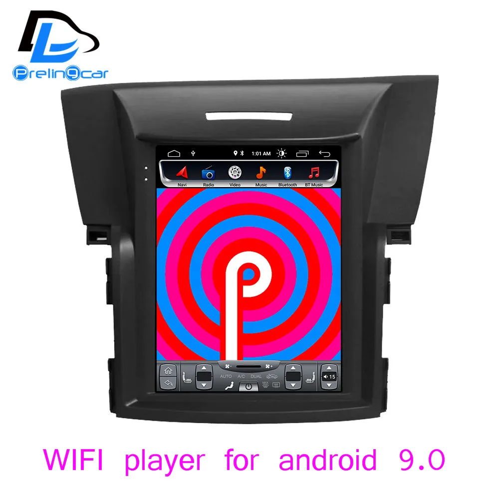 Cheap android 9.0 2G RAM car gps multimedia stereo radio player for honda CRV 2012-2015 years navigation system 4