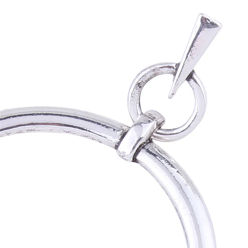 2018 Fashion Top Popular Earrings for earrings Lady Thin Round Big Large Dangle Hoop Loop Earrings Boucle d'oreille Y05#N (2)