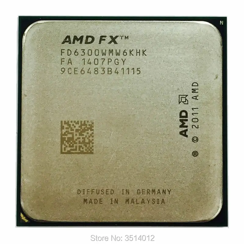 Процессор AMD FX серии 6300 3 5 ГГц шестиядерный процессор FD6300WMW6KHK Socket AM3 + | Компьютеры и