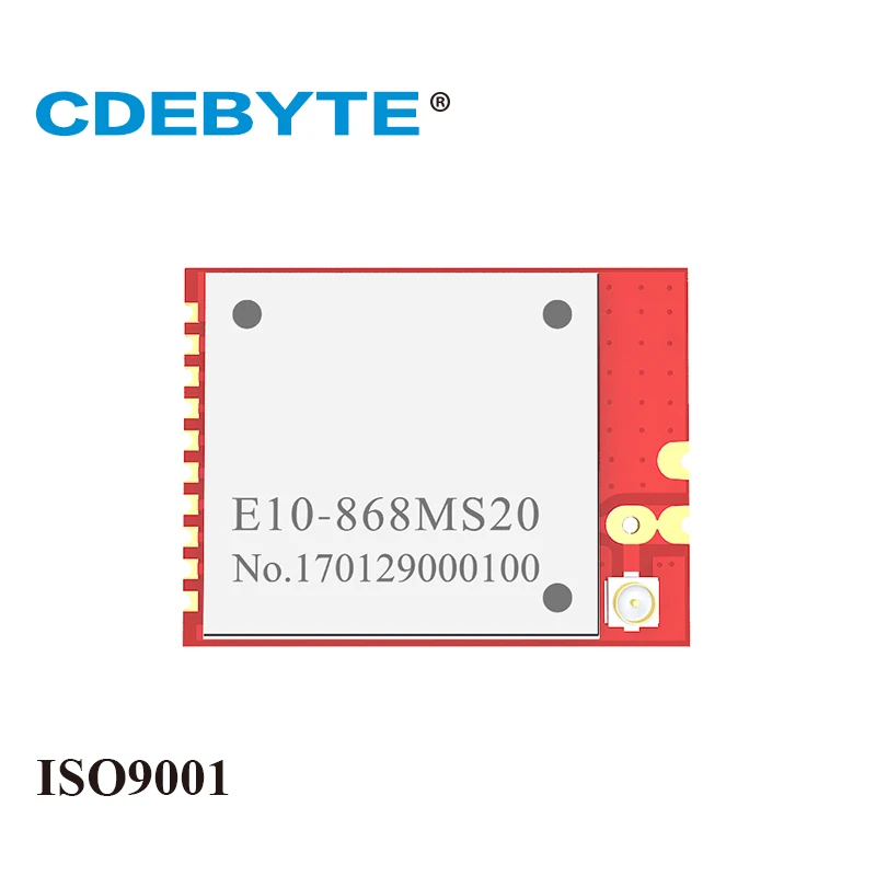 E10-868MS20 Малый размер SPI SX1212 868mhz 100mW IPX/штамп-антенна отверстия IOT uhf беспроводной приемопередатчик(передатчик/приемник) модуль