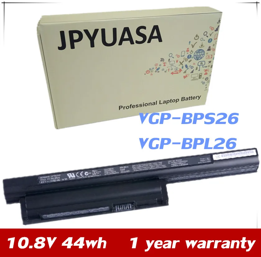 Аккумулятор для ноутбука 7XINbox 10 8 V 44wh VGP-BPS26 BPS26 VGP-BPS26A BPL26 Sony VGP-BPL26 212T VPCEG-211T VPCEH-111T VPC-EH