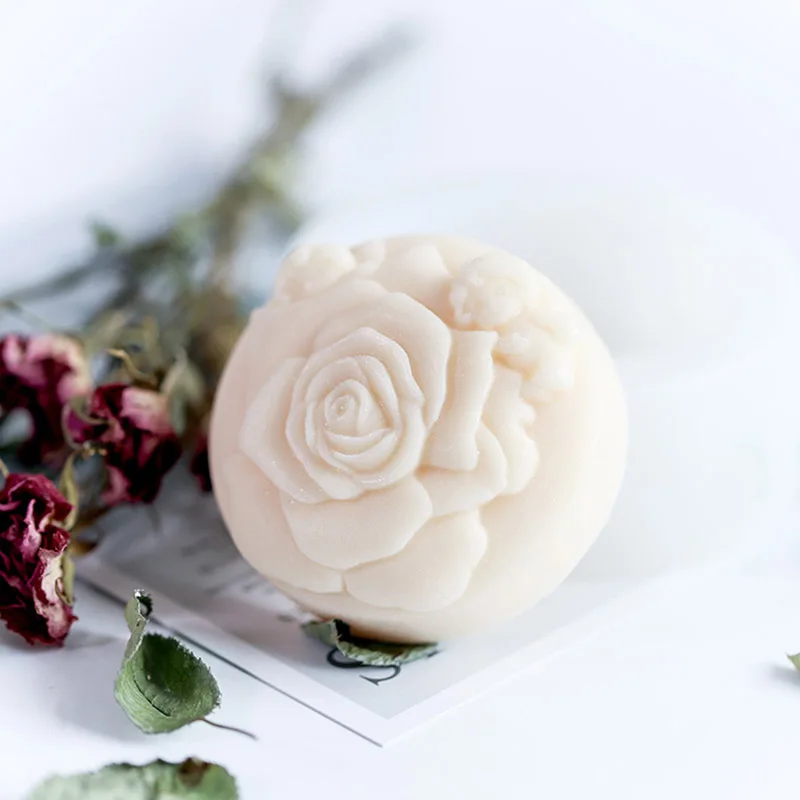 

Rose Designer Silicone Soap Mold Household Hand Soap Molds