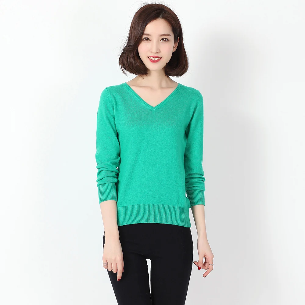 Hot Sale Fashion Autumn Winter Cashmere Wool The Knitted Striped Sweater Women 2015 Woman V-neck Long Sleeve Pullovers Hot Sale Fashion Autumn Winter Cashmere Wool The Knitted Striped Sweater Women 2015 Woman V-neck Long Sleeve Pullovers