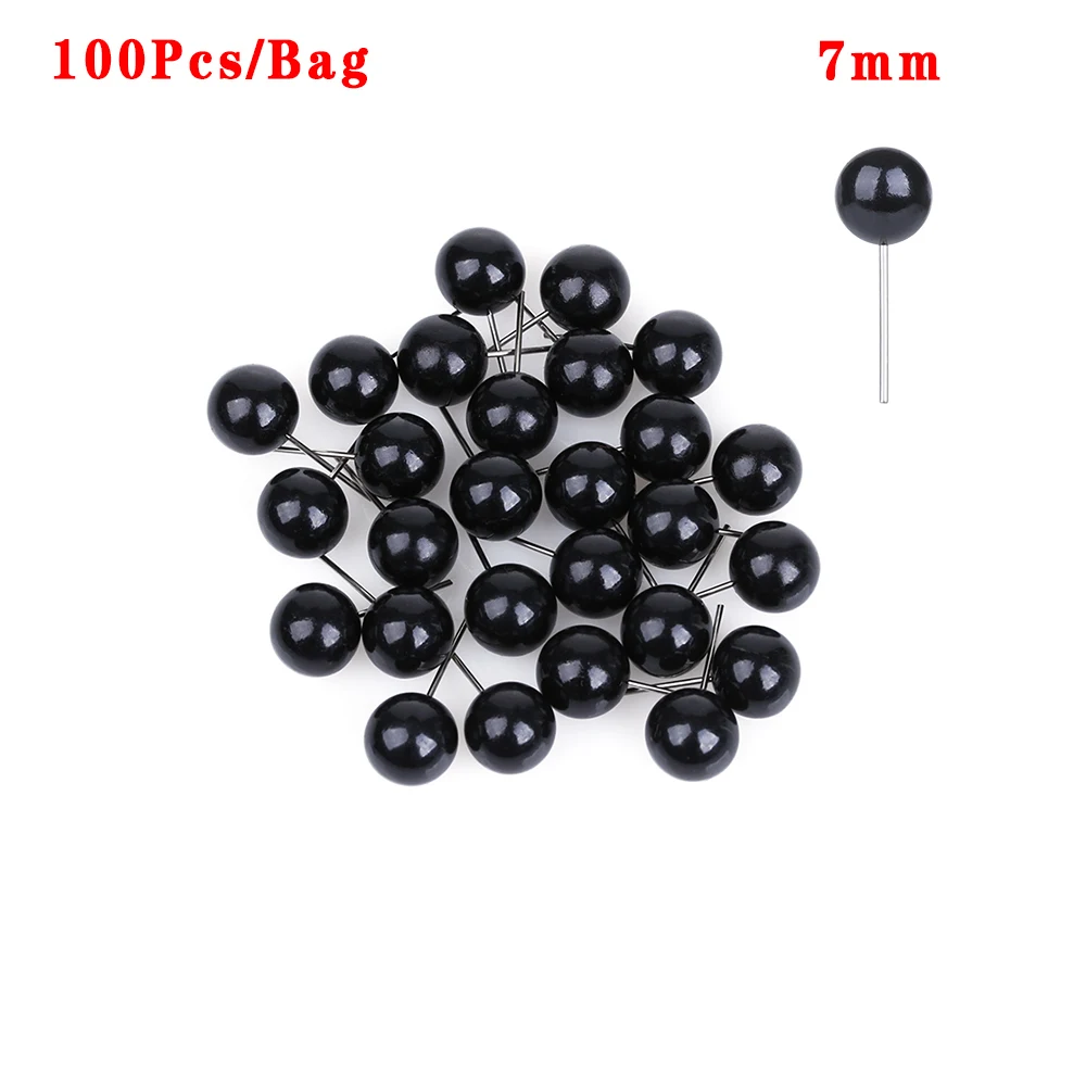 Toy Glass Eyes 4/5/7/8/10mm Needle Felting Teddy Bears Animals Black Eyes Hand Made Dolls Plush Toy Gift 100Pcs/Bag glass doll eyes,doll eyes,doll accessories,doll eyewear accessories