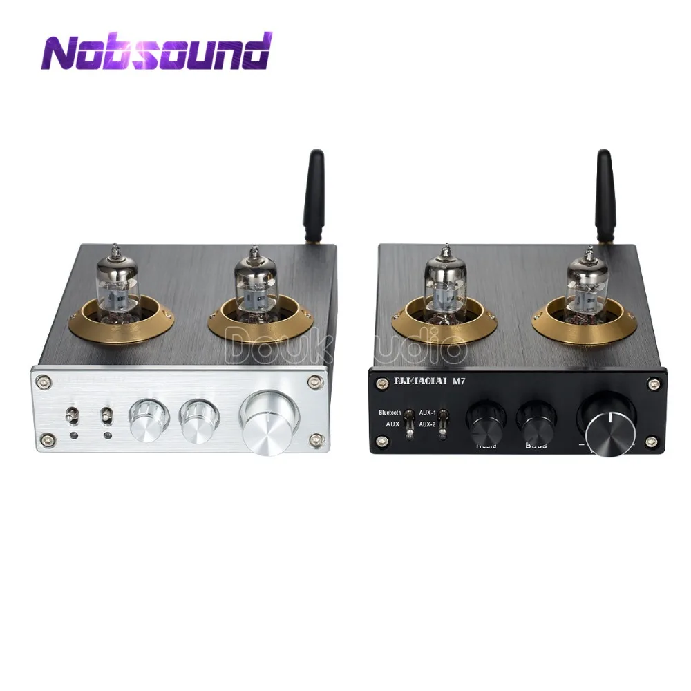 2018 Latest Nobsound Bluetooth 4.0 HiFi Vacuum 6J1 Tube Amplifier Stereo Tube Preamplifier With Treble Bass Tone Control цена 2018 Latest Nobsound Bluetooth 4.0 HiFi Vacuum 6J1 Tube Amplifier Stereo Tube Preamplifier With Treble Bass Tone Control цены онлайн