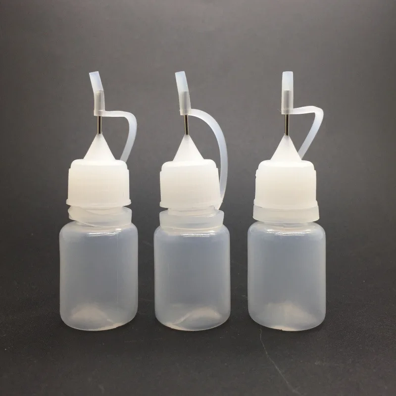 

JVSURF 3pcs/Lot 5ml 10ml 20ml 50ml refillable E Liquid Plastic Dropper Bottle Empty Pen Bottle For E Liquid vape oil