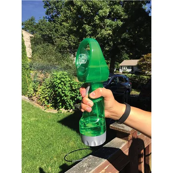 

Multi Portable Mini Hand Fan Plastic Water Spray Cooling Fan Outdoor Travel Small Humidification Electronic Fan Clip 5 Colors