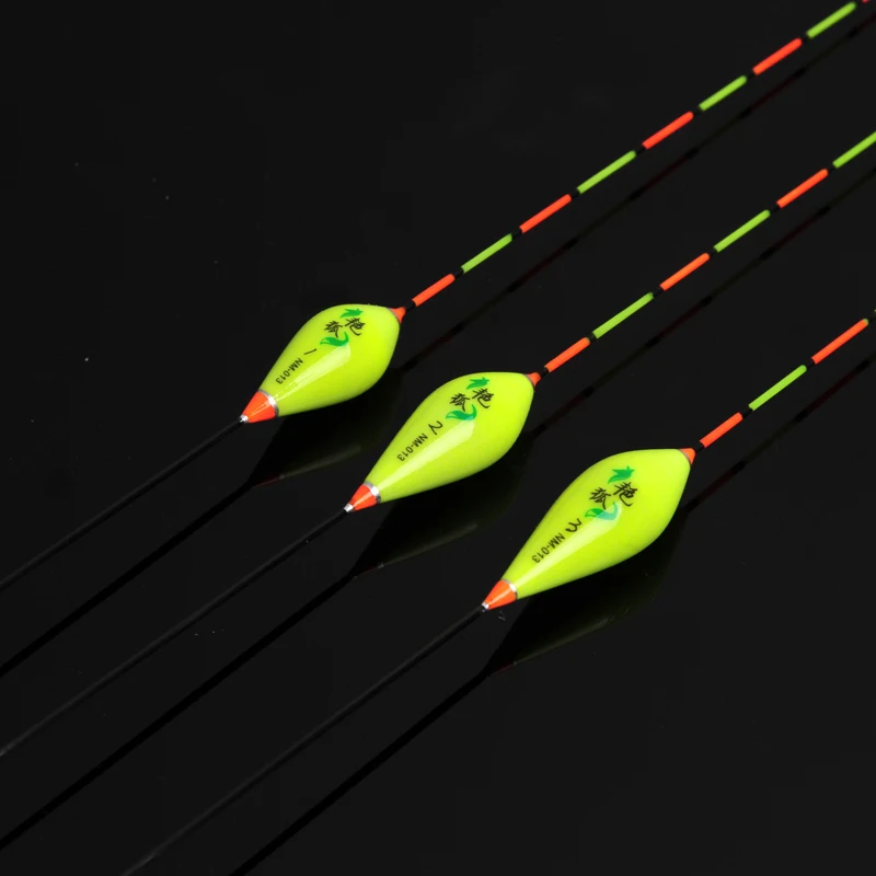 

Fresh Water Fishing Floats Nano Material Bobber Carp Fishing Buoys Flotador Pesca Fluorescent Paint Floats Fishing Tackle
