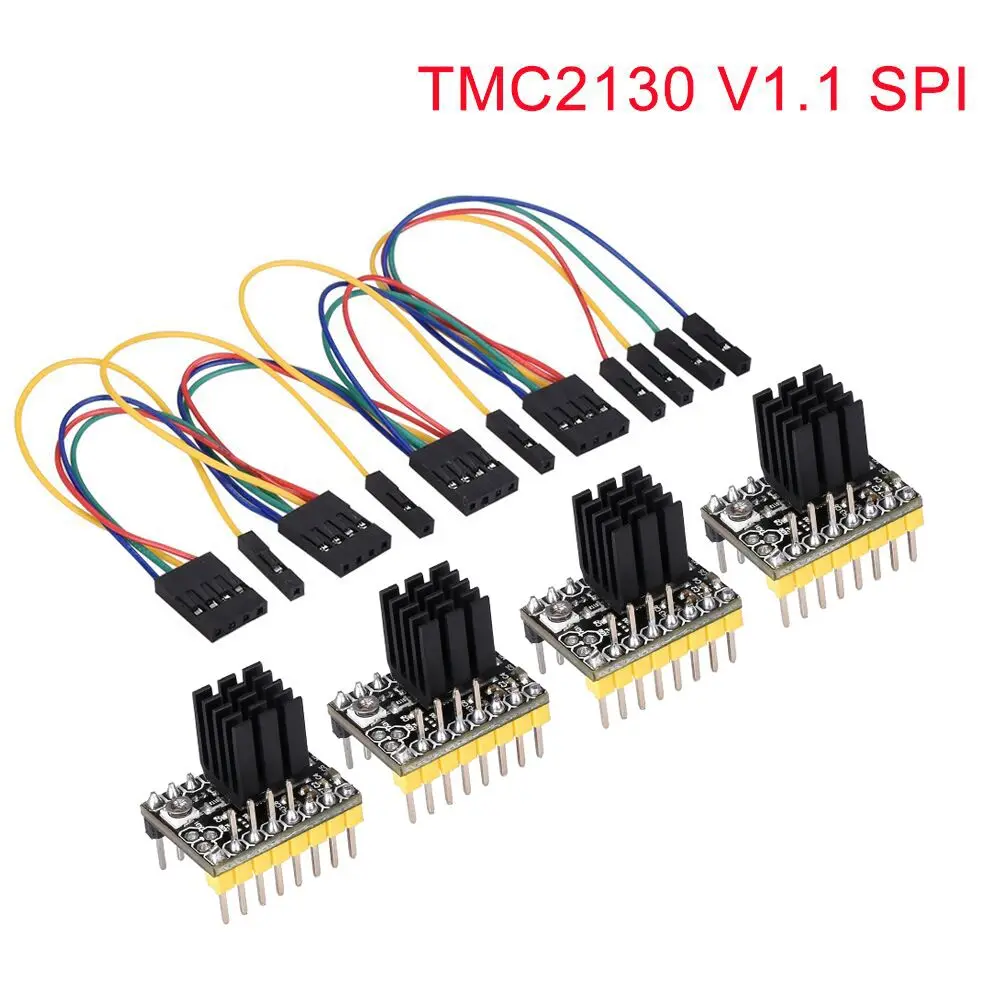 TMC2130 V1.1 SPI шаговый двигатель драйвер StepStick заменить A4988 DRV8825 TMC2208 TMC2100 к Ramps 1,4 1,5 1,6 для 3d принтера запчасти