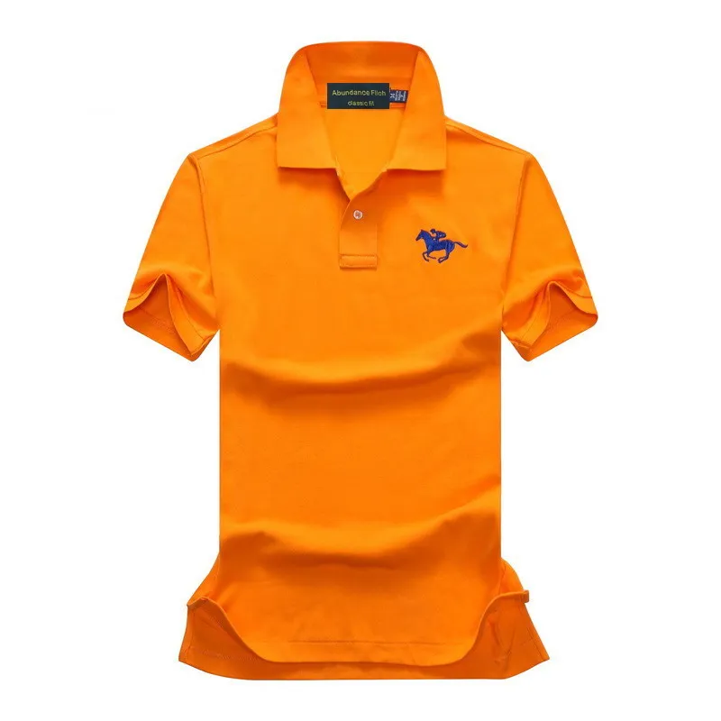 

Summer 100% Cotton Polo Shirt Men Short Sleeve Casual Mens Shirts Camisa Polo Soft Quality Mens Polos Shirts