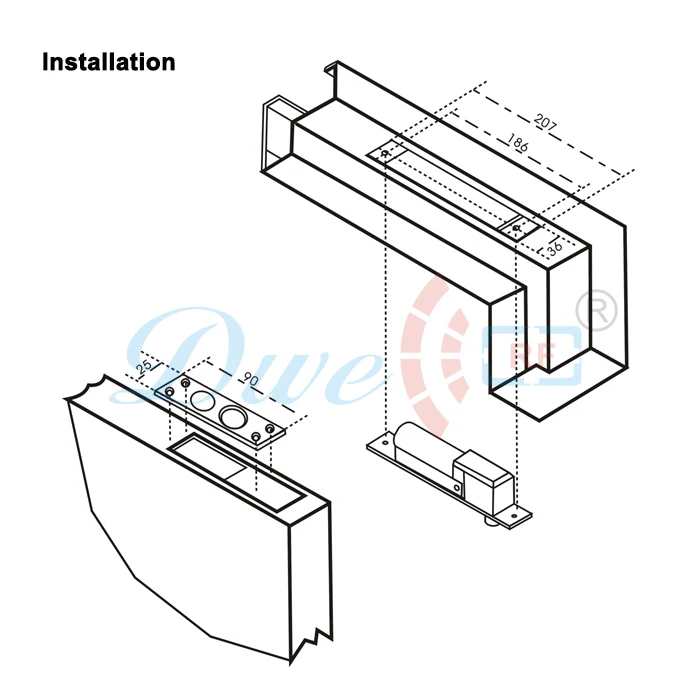 electronic bolt