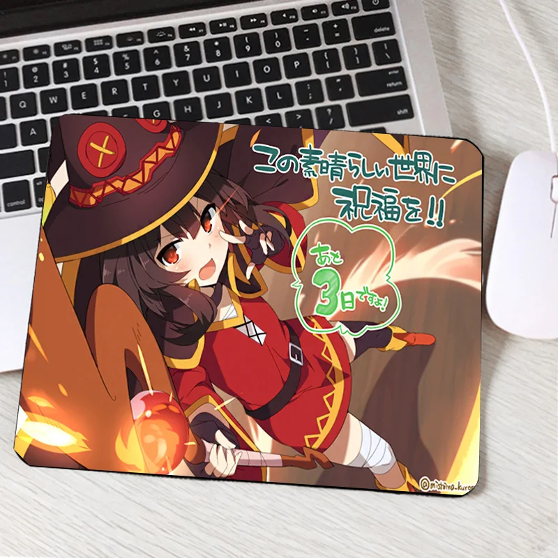 

Mairuige New Pattern Animation Products Hot Anime Cute Girls Megumin Computer Mousepad Table Mouse Pad for Anime Comic Lovers