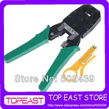 Envío libre RJ45 RJ11 RJ12 del Cable de Alambre Encrespadura Del Arrugador Del PC Network Tools_modular corte tool_crimping herramientas