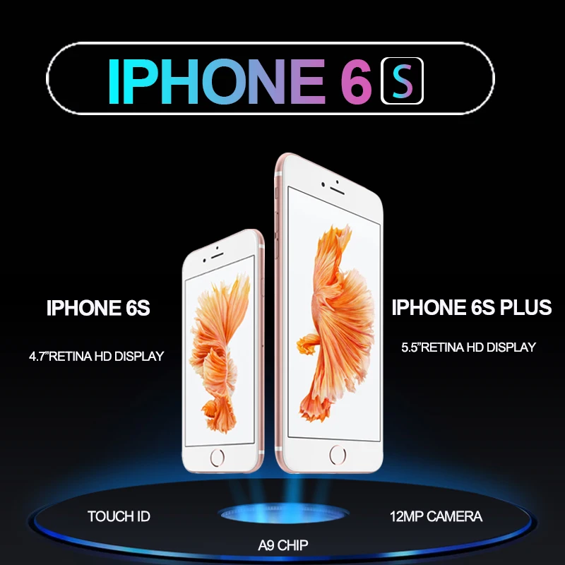 Новый бренд Apple iPhone 6 S/6 S Plus специально разблокирован 4 7/5 5 &quotretina дисплей 12MP камера