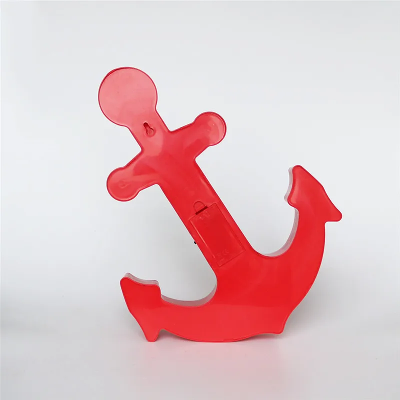 Boat Anchor Shape LED Night Light Creative Gift Decoration Table Lamp Pirate Lights Children's Room Bedside Home Kids Toy Lamp (7)