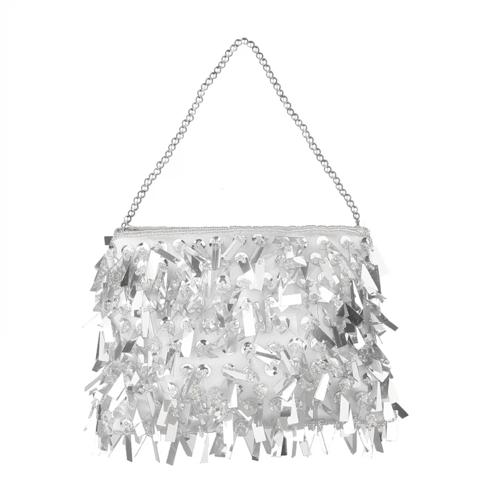 

2018 Luxury Handbags Sliver Sequins Evening Bag Women Michaels Cellphone Bags Bling Banquet Party Wedding Purse Clutch Wallet