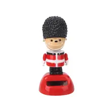 На солнечной батарее автоматический качающаяся игрушка кукла анимированная поплавок модель подарок игрушка с орнаментом