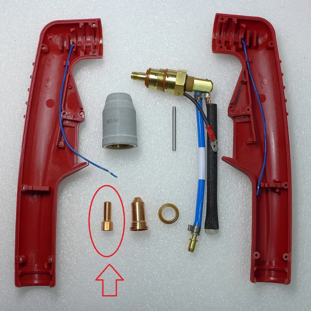 52556 PT100 IPT-100 плазменной резки факел электрода 20 шт