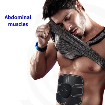 

Device Fitness Abdominal Muscle Tool Smart Electric Pulse Treatment Abdominal Muscle Trainer Massager