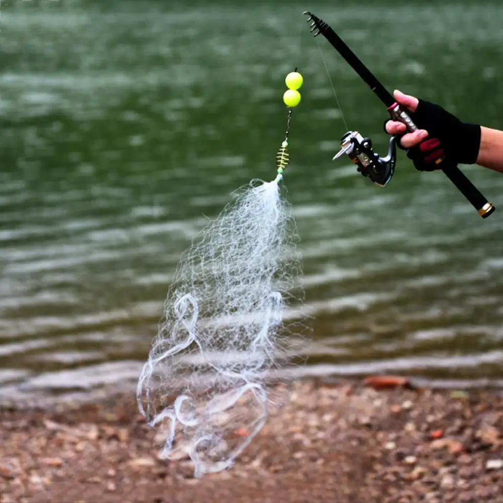 

4pcs Packed Fishing Cast Nets Angling Nets 5/7/9/11/13 Meshes (number Of Meshes On The Fishing Net) Professional Fishing Tackle