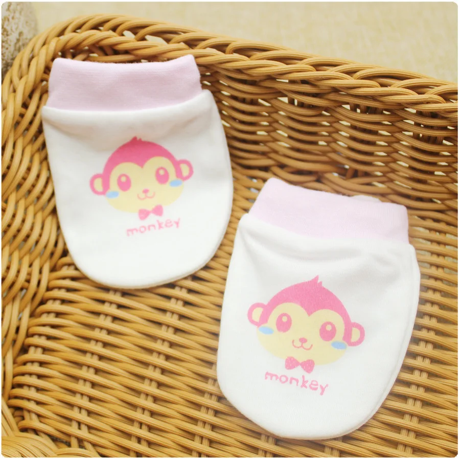 1 пара детские перчатки из 100% хлопка|newborn baby mittens|baby mittensbaby glove newborn |