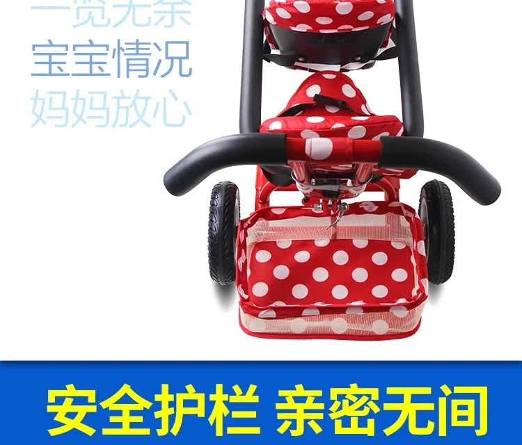 Детский трехколесный велосипед детский двухколесный Многофункциональный трехколесный велосипед детская коляска складные педали