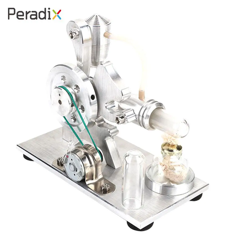 

Hot Air Engine Educational Stirling Gift Generator External Combustion Alloy Physical Model Engine Motor Model