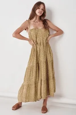 

Animal Print Maxi Dress 2019 Summer Women Sleeveless Strapless Sexy Dresses Ladies Boho Hippie Beach Chic Loose Long Dress