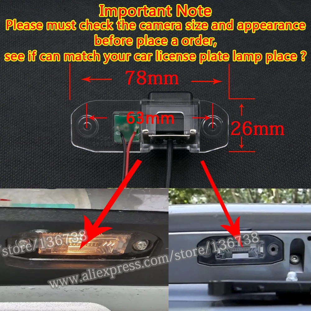 Для Volvo S40 S60 S80 XC90 XC60 V60 S80L S60L S40L Автомобильная CCD светодиодная запасная камера