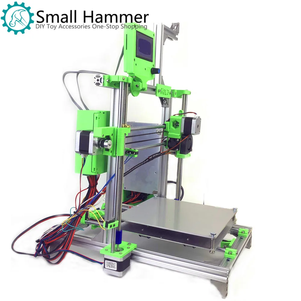 Маленький молоток 3D принтер i3 низкая стоимость ввода arduino Набор DIY kit
