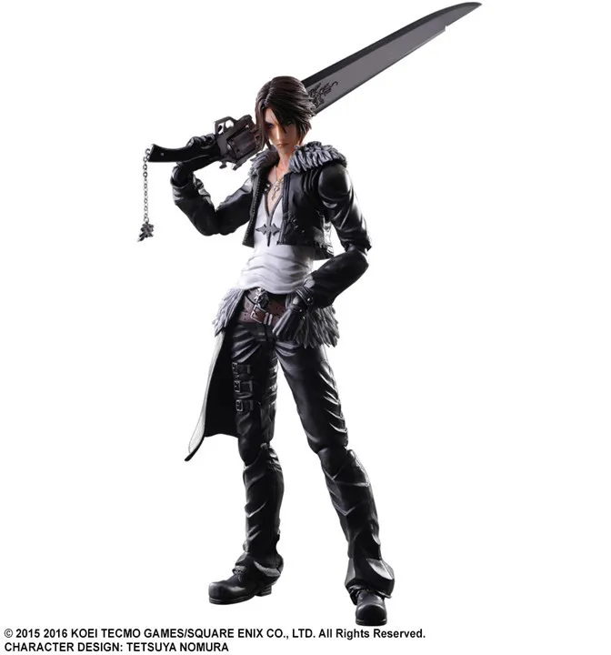 Final Fantasy Play Arts Kai disssidia Squall ПВХ экшн фигурка игрушка 26 см игра аниме Playarts Kai|playarts kai|play