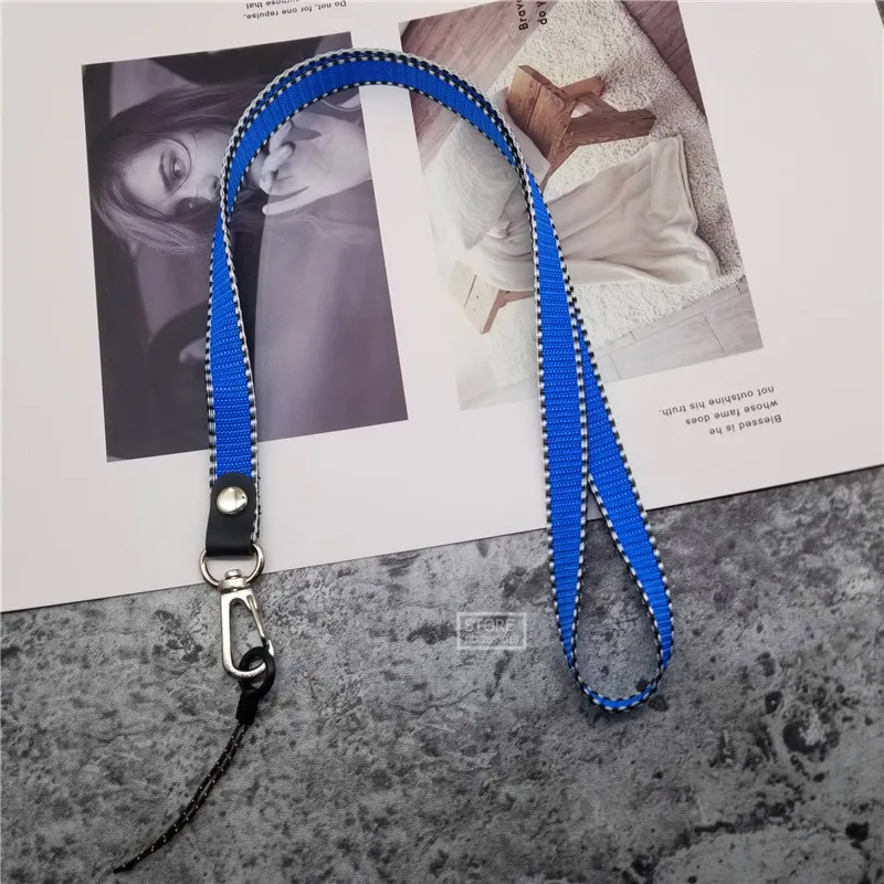 بين اللون الحبل الرقبة حزام للمفاتيح ID بطاقة أحزمة هاتف المحمول لسامسونج هواوي USB شارة حامل DIY شنق حبل