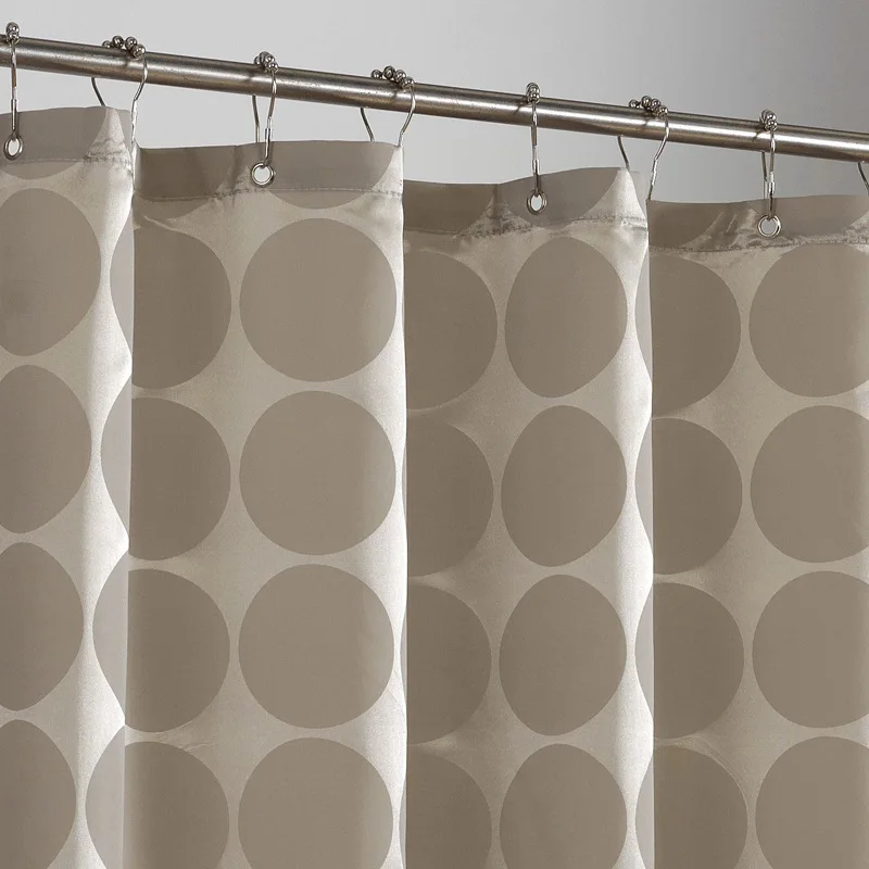 Morigins Модные Ретро занавески для душа Ностальгический горошек коричневый фон