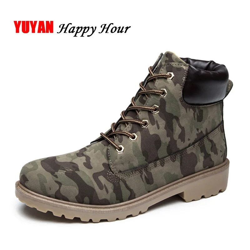 

New 2019 Autumn Winter Boots Women Winter Couple Shoes Lovers Ankle Botas High Quality Fashion Boots Brand Warm Shoes for Cold