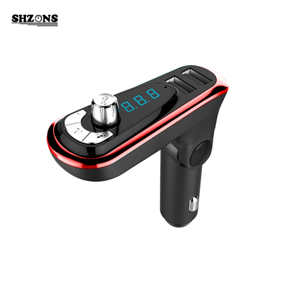 T16 Car Charging Bluetooth mp3 Bluetooth Handsfree FM Transmitter Car Charger Charger for phone
