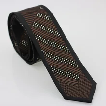 Yibei Coachella галстук коричневый в полоску пледы Галстуки черный граничит коричневый диагональной полосой с коричневый и бежевый в клетку 6 см Средства ухода за кожей Шеи галстук тонкий галстук