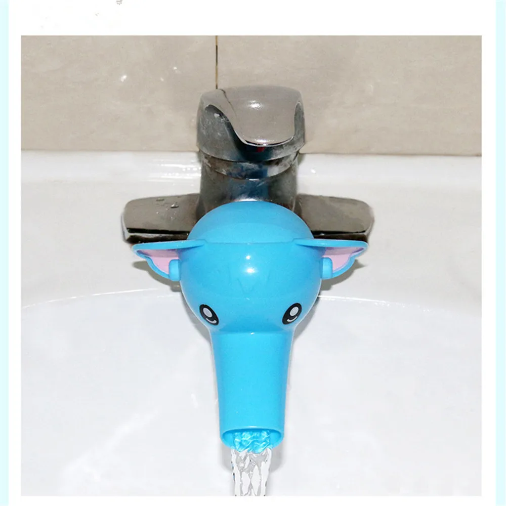 1 шт. милые животные утка слон дельфин форма воды удлинитель для смесителя воды удлинитель крана для детей Дети Ручная стирка ванная комната