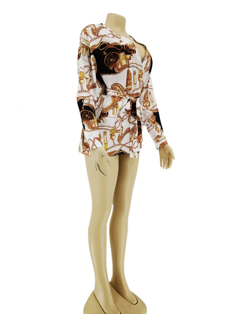 Summer V-neck Cardigan Casual Print Color Long-sleeved Shirt Women 2019 Hot Streetwear Women Spring Long Blouse Sexy Club Ladies Summer V-neck Cardigan Casual Print Color Long-sleeved Shirt Women 2019 Hot Streetwear Women Spring Long Blouse Sexy Club Ladies