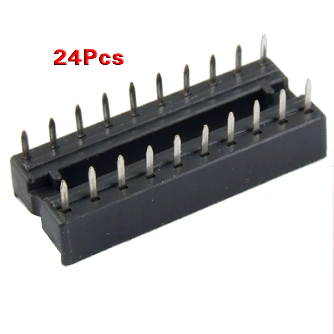 PLA-24 шт. 20 контактный припой Тип 2,54 мм Шаг DIP IC розетки адаптеры