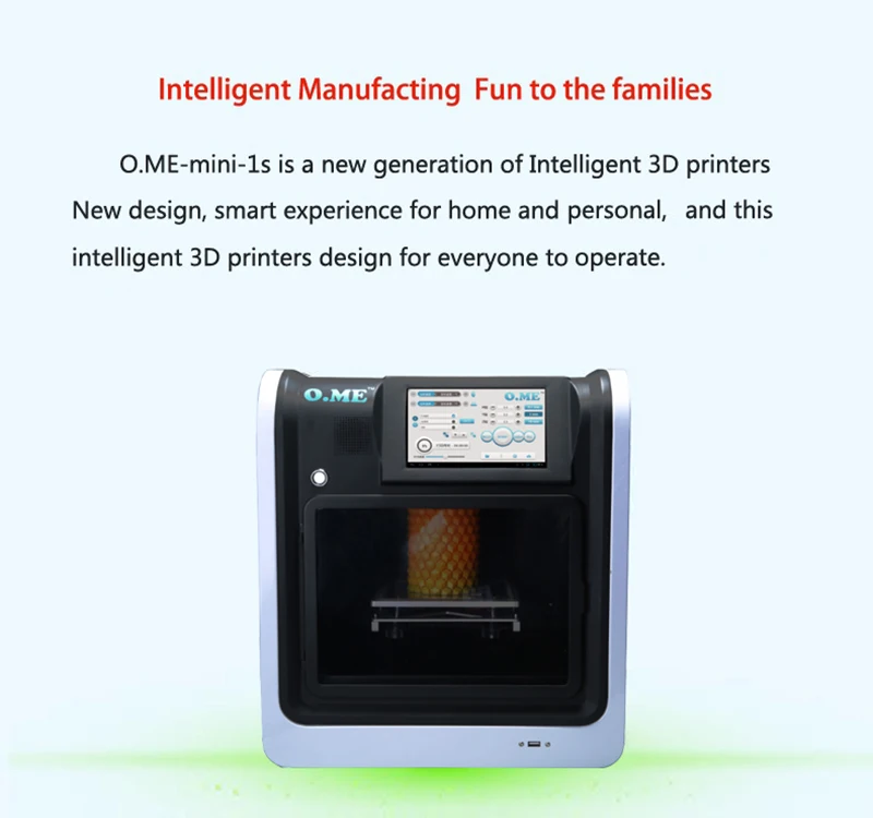 HE3D Интеллектуальный Ome 3D принтер дистанционное управление воспроизведение видео облачная Платформа Система сигнализации Система Android простая