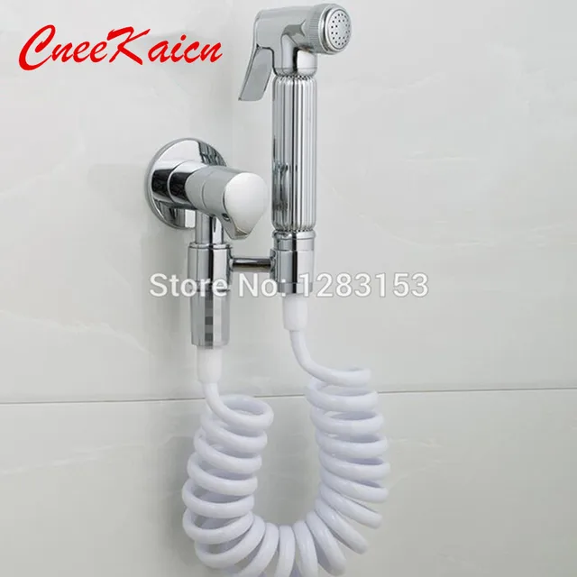 high quality toilet shower set hand shower bidet toilet shattaf 1.5m