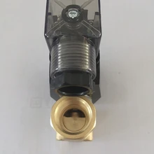 PU-05 проводки Тип 0~ 7bar 2/2 способ ходовые непосредственные действующие NC латунь G1/" bsp воды, масла, воздушный клапан Соленоидный клапан FKM уплотнение отверстия 5 мм