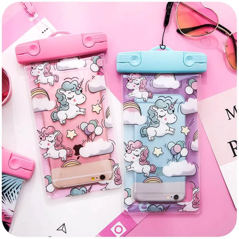 

Cartoon Universal Swim Waterproof Underwater Phone Case Bag for iPhone X XS MAX 6 7 6s 8 Plus 5 5s SE For Samsung Huawei Xiaomi