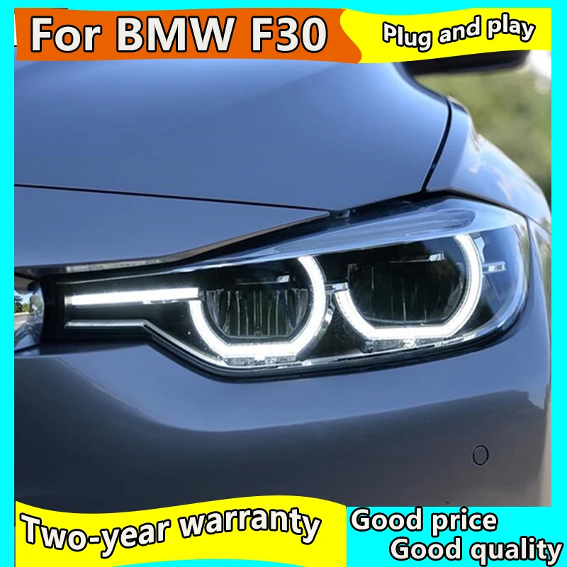 Автостайлинг для BMW 3 серии F30 F35 передсветильник ры s 2013-2015 двухлучевой объектив